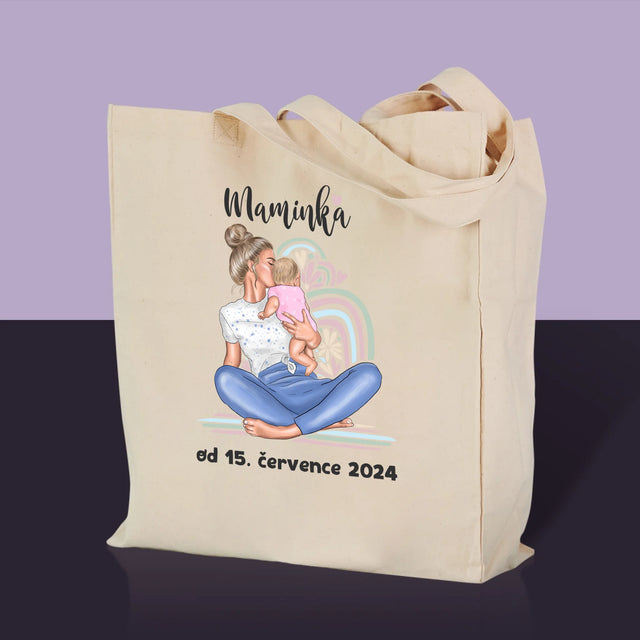 Designér Postav: Mladá Mamina - Plátěná Taška