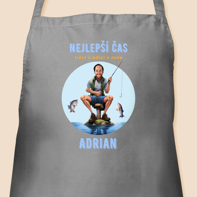 Fotka A Nápis: Nejlepší Čas - Zástěra