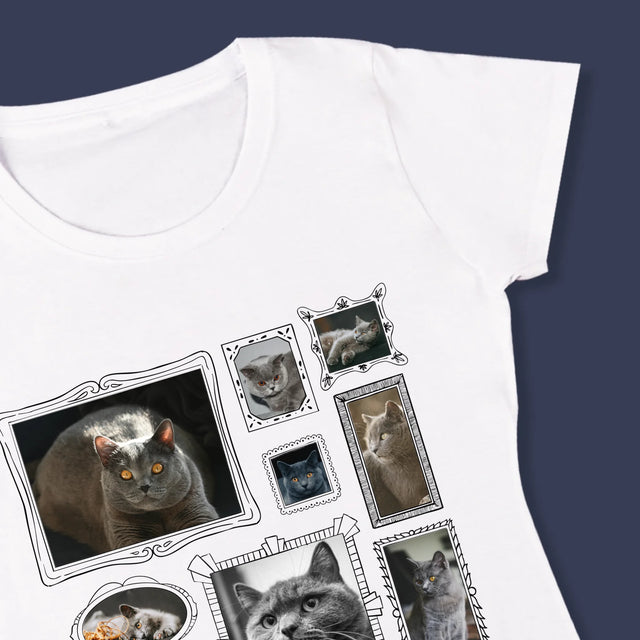 Fotokoláž: Galerijní Stěna
S Mazlíčkem - Damské Tričko