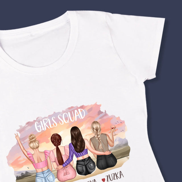 Designér Postav: Girls Squad - Damské Tričko