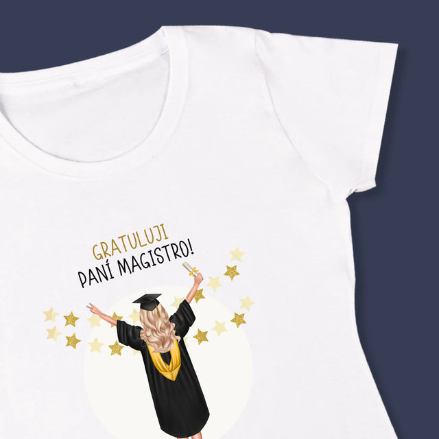 Designér Postav: Jsi Magistra - Damské Tričko