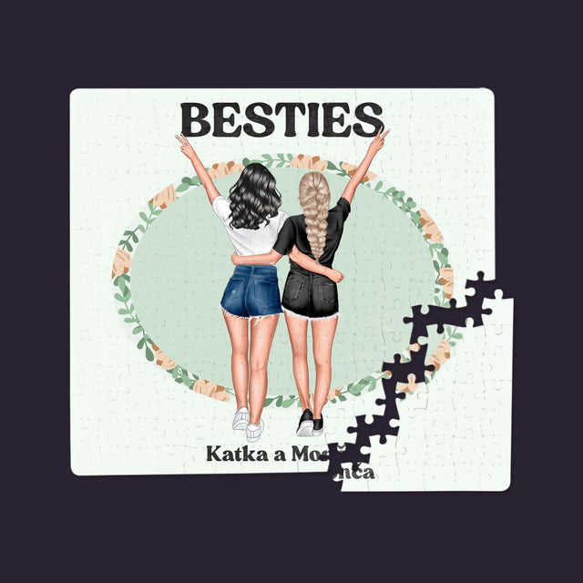 Designér Postav: Best Friends - Puzzle
