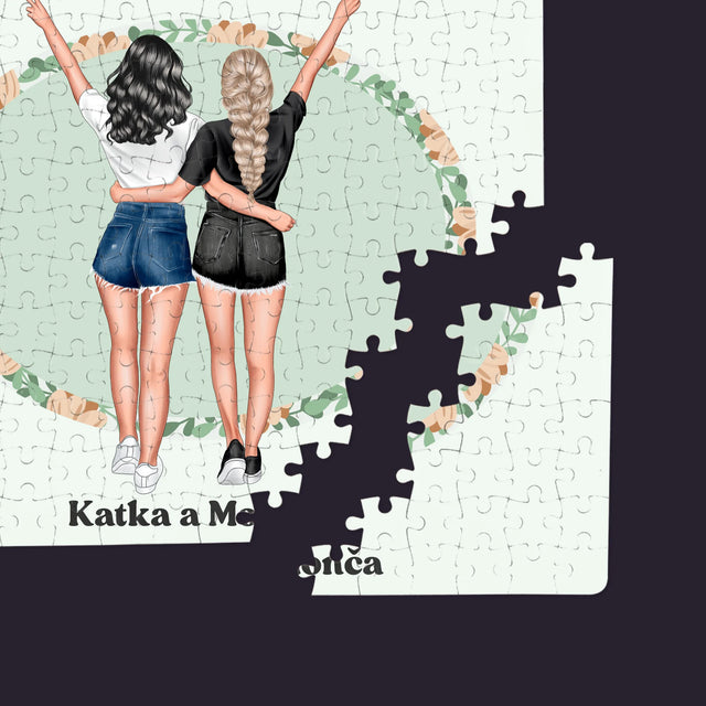 Designér Postav: Best Friends - Puzzle