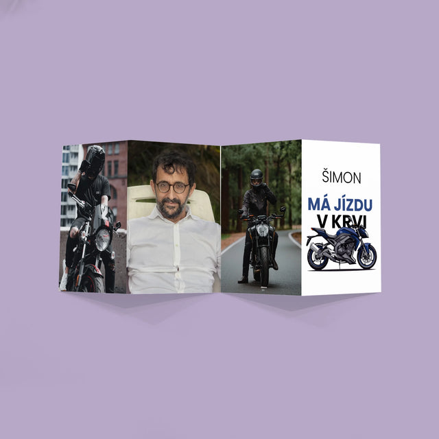 Fotokoláž: Jízdu Má V Krvi - Velká Harmonika Z Fotografií
