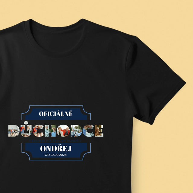 Slovo Z Fotek: Oficiálně Důchodce - Pánské Tričko