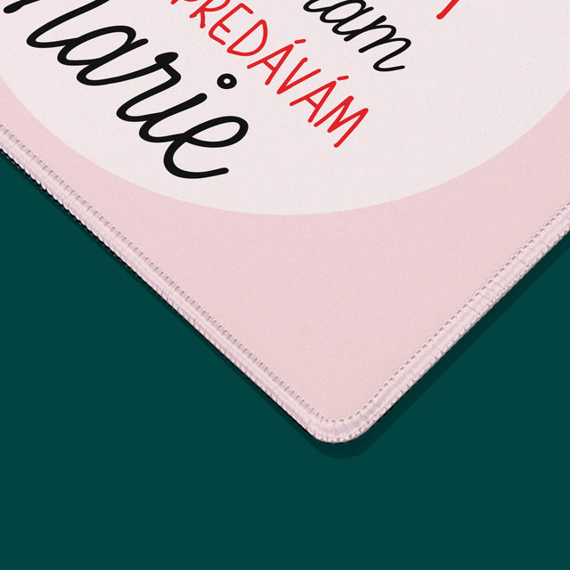 Jméno A Nápis: Léčím Pomáhám - Podložka Pod Myš