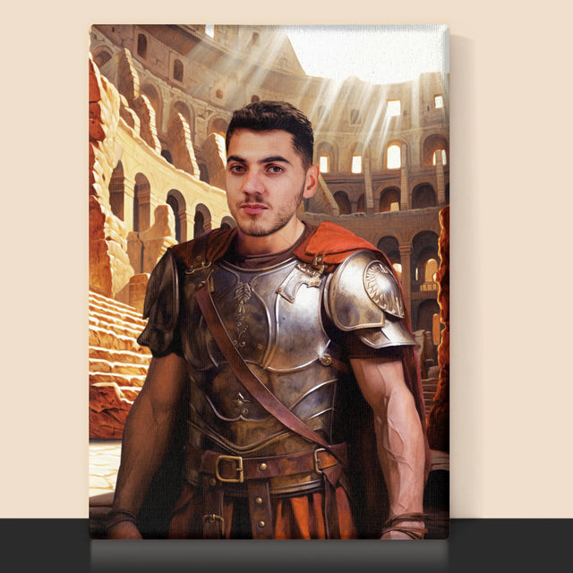 Královský Portrét: Gladiátor: Královský Portrét - Tisk V Rámečku