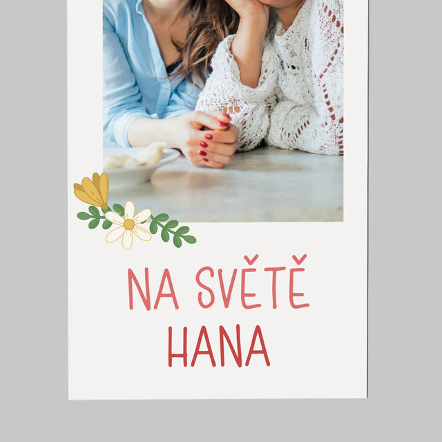 Fotka S Textem: Nejlepší Máma Svět - Magnet - Obdelník