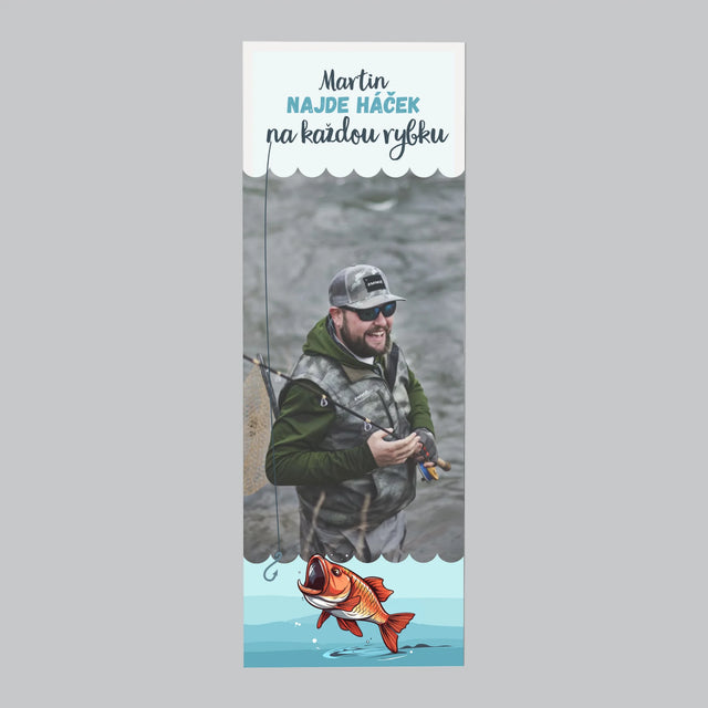 Fotka S Textem: Najde Háček - Magnet - Obdelník