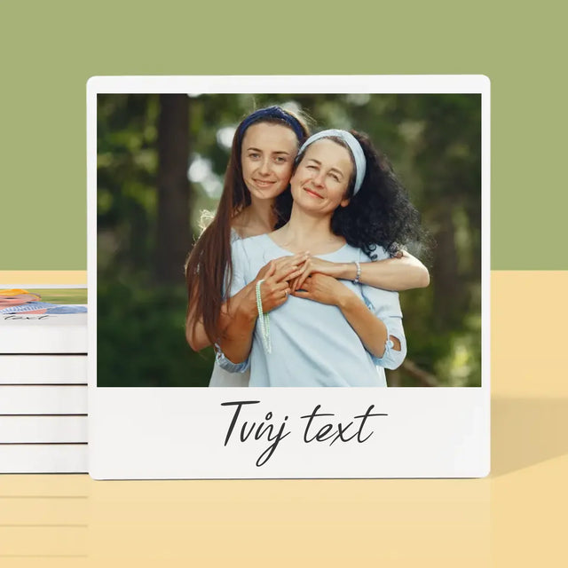Fotka S Textem: Tvoje Fotka A Nápis - Podtácky Pod Hrnky