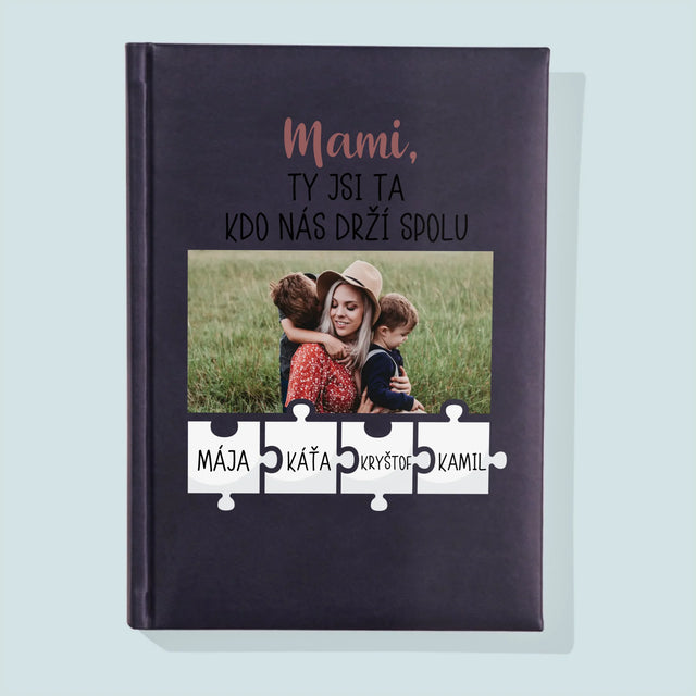 Fotka S Textem: Mami, Ty Jsi Ta, Kdo Nás Drží Spolu - Zápisník