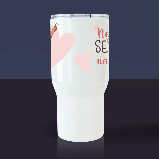 Designér Postav: Nejlepší Sestra Na Světě - Termohrnek Bílý