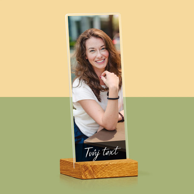 Fotka S Textem: Tvoje Fotka A Nápis - Fotografie Na Akrylovém Skle Fotobudka