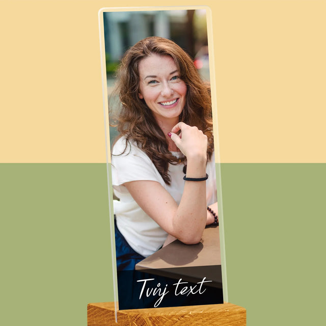 Fotka S Textem: Tvoje Fotka A Nápis - Fotografie Na Akrylovém Skle Fotobudka