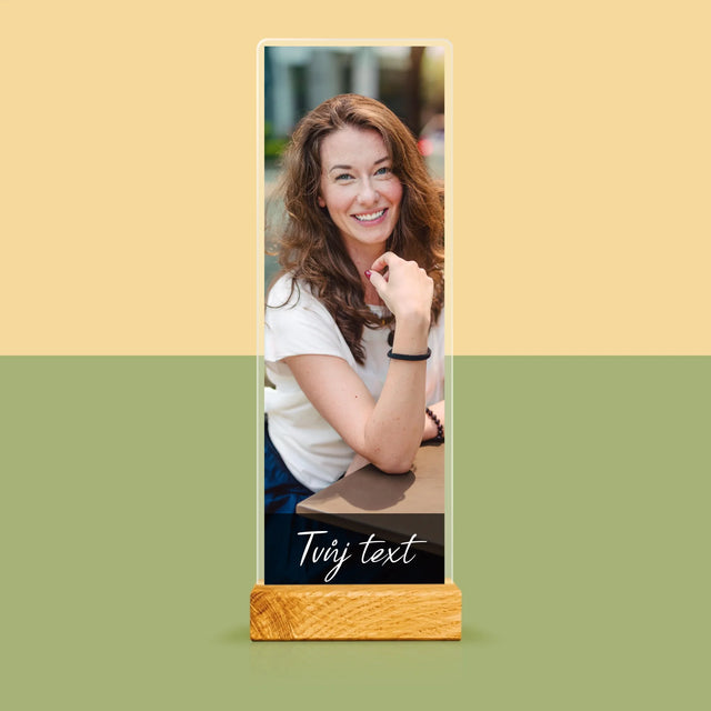 Fotka S Textem: Tvoje Fotka A Nápis - Fotografie Na Akrylovém Skle Fotobudka