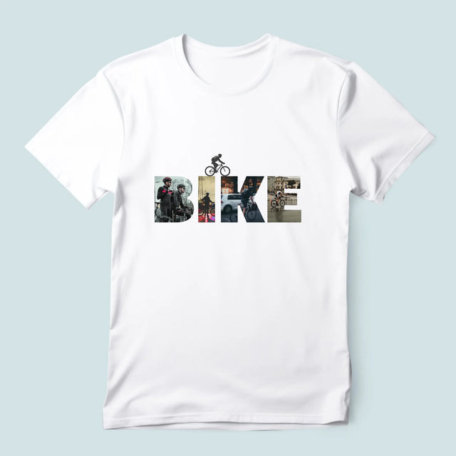 Slovo Z Fotek: Bike - Pánské Tričko