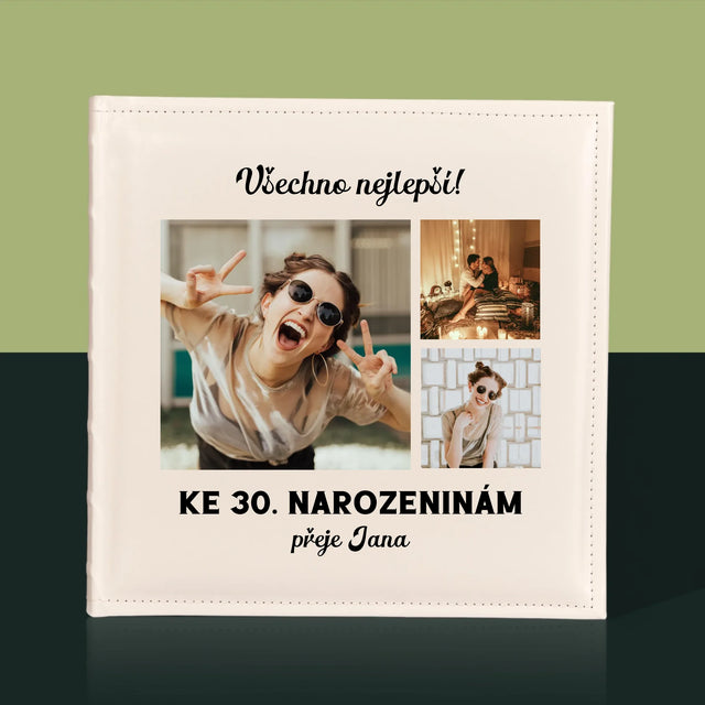 Fotokoláž: Narozeniny - Fotoalbum