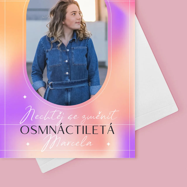 Fotka A Textem: Nechtěj Se Změnit - Přání