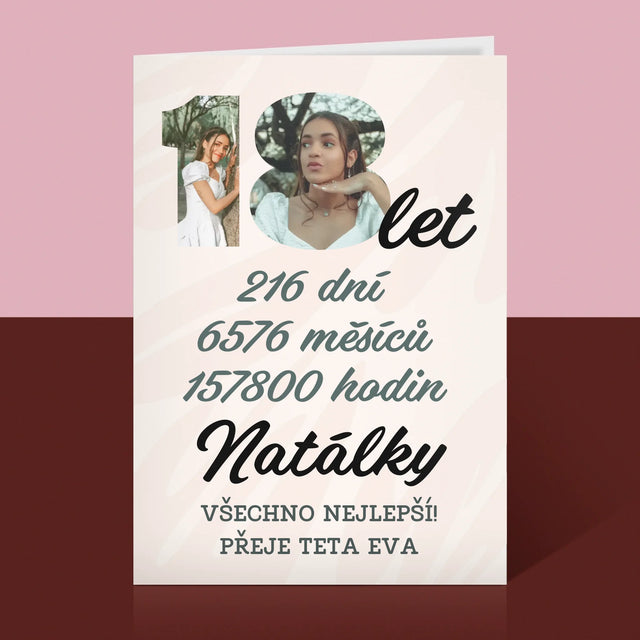 Slovo Z Fotek: 18 Let Odpočítávání - Přání