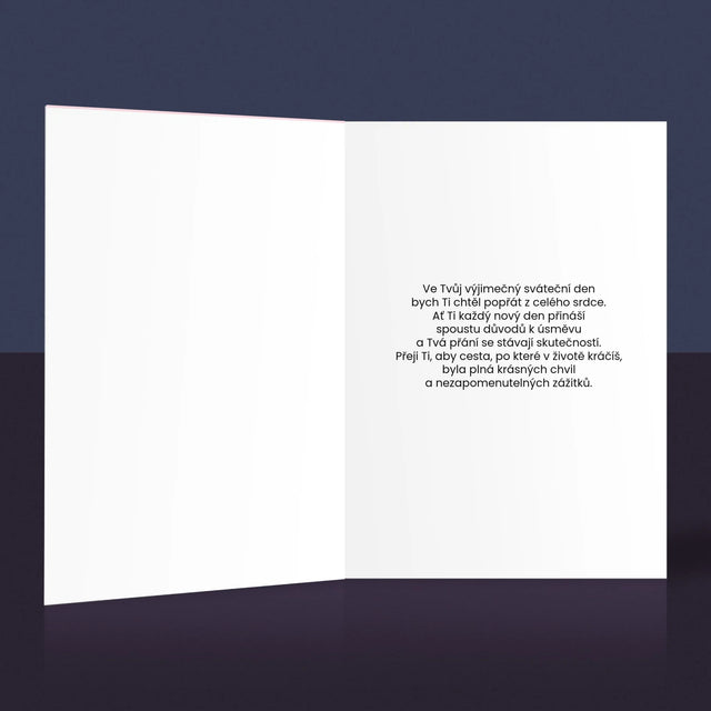 Fotka A Textem: Fotka Mazlíčka V Srdci - Přání