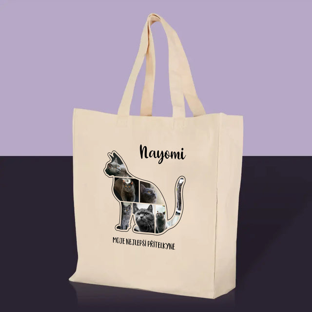 Tvar Z Fotek: Kočka Ten Nejlepší Přítel - Plátěná Taška
