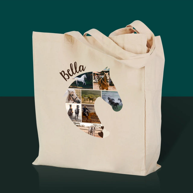 Tvar Z Fotek: Kůň - Plátěná Taška