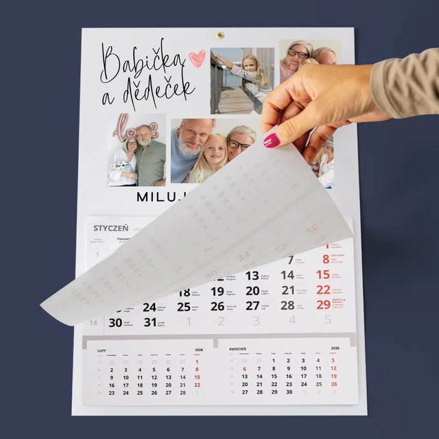 Fotokoláž: Babička A Dědeček - Fotokalendář