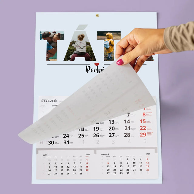 Slovo Z Fotek: Táta Z Tvých Fotek - Fotokalendář