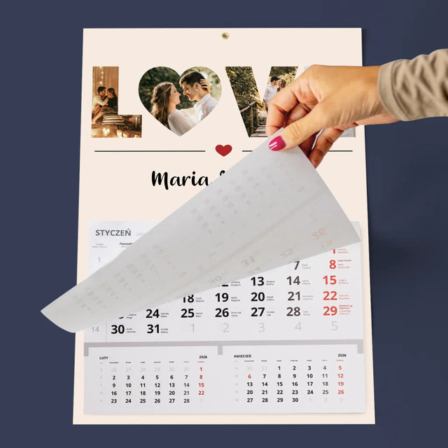 Slovo Z Fotek: Love - Fotokalendář