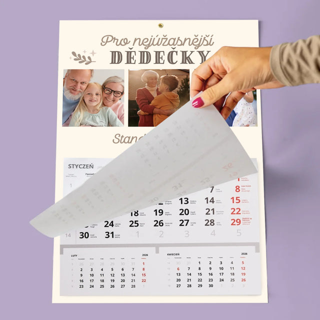 Fotka S Textem: Pro Nejúžasnější Dědečky - Fotokalendář