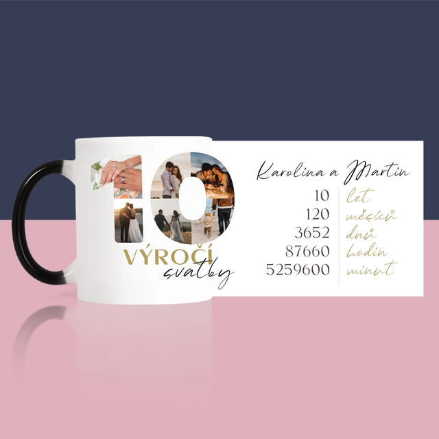 Slovo Z Fotek: 10. Výročí Svatby - Hrnek