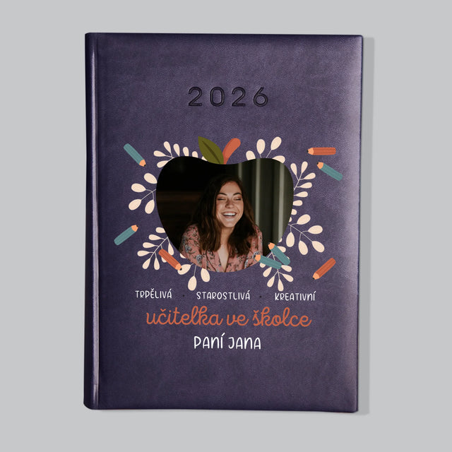 Fotka S Textem: Učitelka Ve Školce - Diář