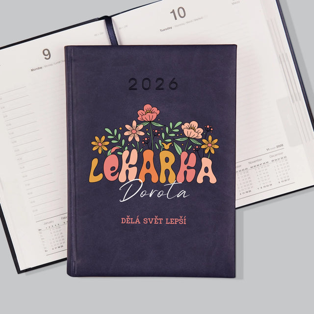 Jméno A Nápis: Lékařka - Diář