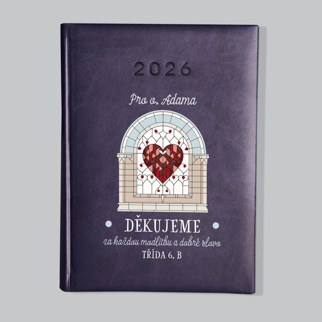 Jméno A Nápis: Děkujeme Za Každou Modlitbu - Diář