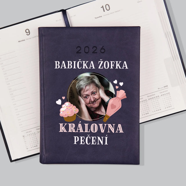 Fotka S Textem: Královna Pečení - Diář