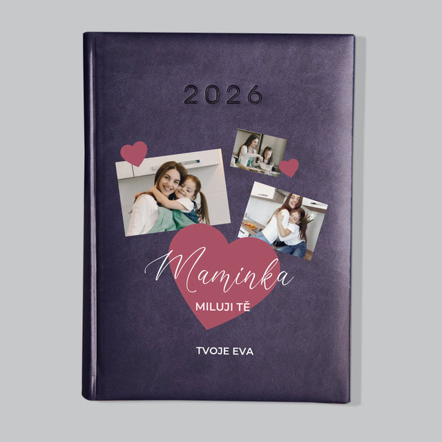 Fotokoláž: Maminka - Diář