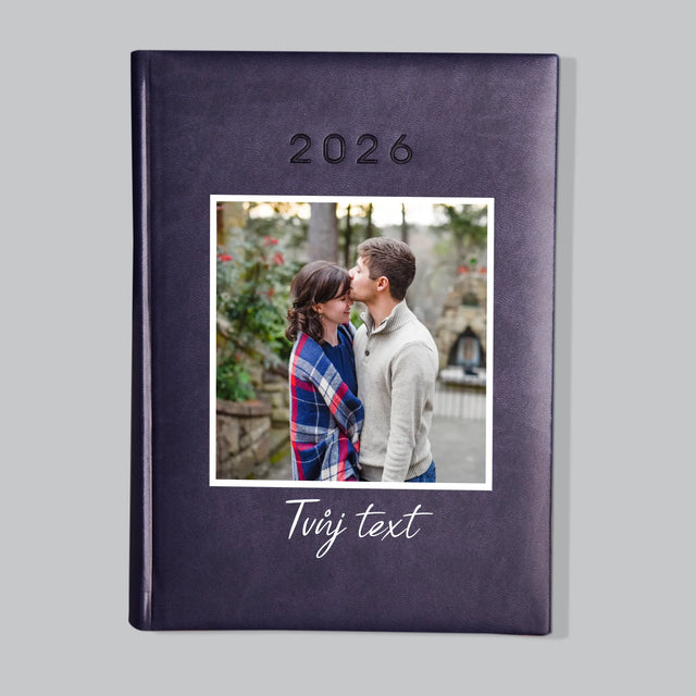 Fotka S Textem: Tvoje Fotka A Nápis - Diář