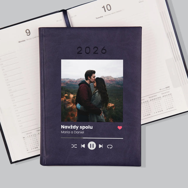 Fotka S Textem: Spotify S Vlastní Fotkou - Diář