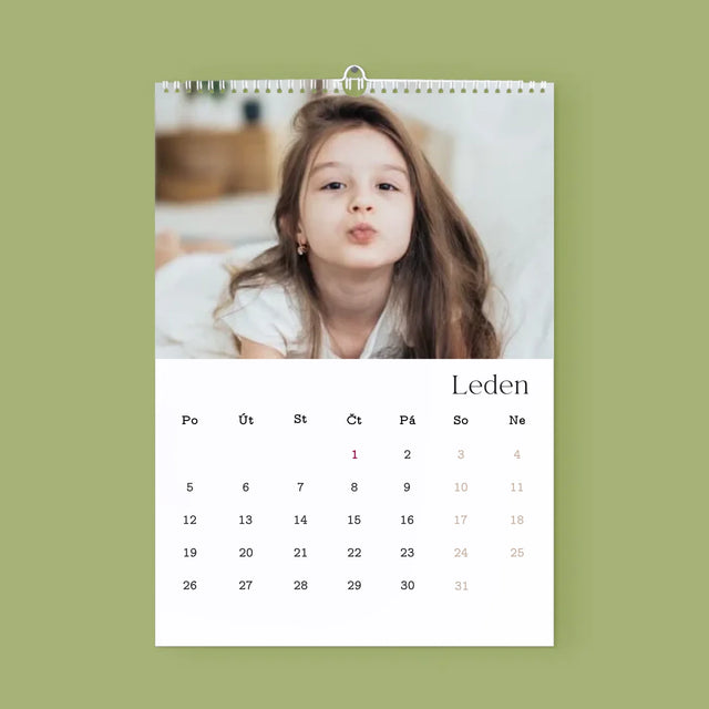 Tvar Z Fotek: Vánoční Stromeček Vánoce - Nástěnný Kalendář