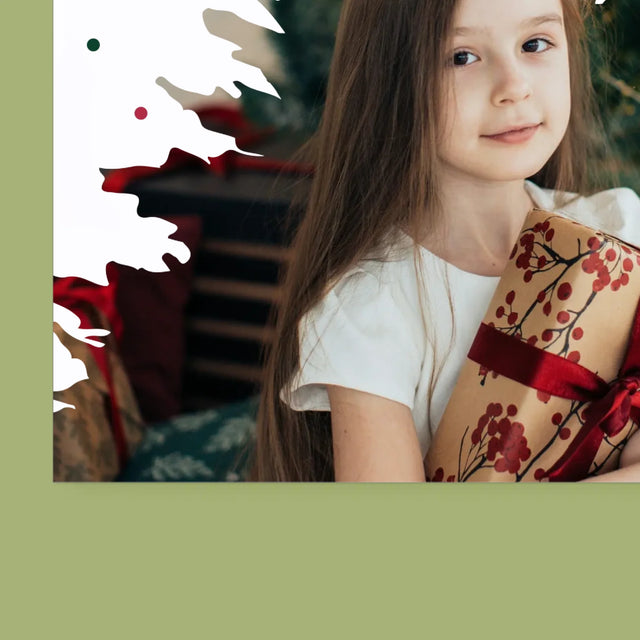 Tvar Z Fotek: Vánoční Stromeček Vánoce - Nástěnný Kalendář