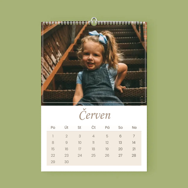 Fotka S Textem: Suvenýr Pro Prarodiče - Nástěnný Kalendář