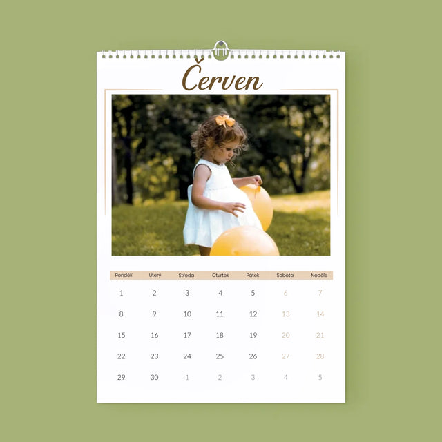 Fotokoláž: Milovaní Prarodiče - Nástěnný Kalendář