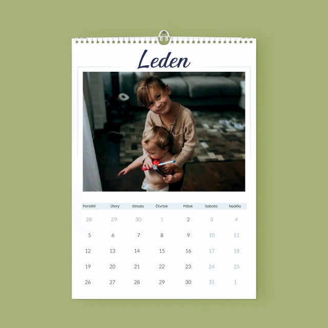 Fotokoláž: Milovaní Prarodiče - Nástěnný Kalendář