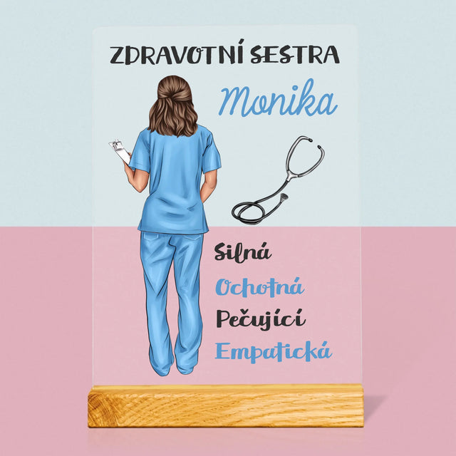 Designér Postav: Vlastnosti Zdravotní Sestry - Tisk Na Akrylovém Skle