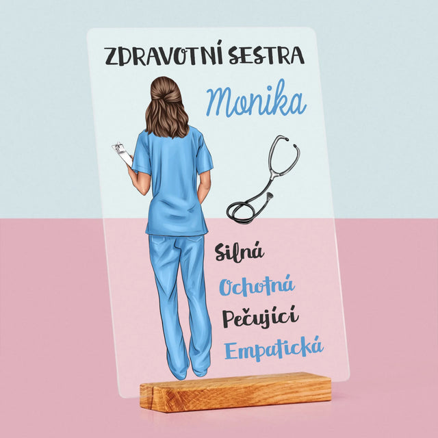 Designér Postav: Vlastnosti Zdravotní Sestry - Tisk Na Akrylovém Skle