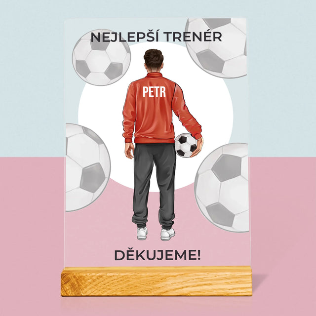 Designér Postav: Nejlepší Trenér - Tisk Na Akrylovém Skle