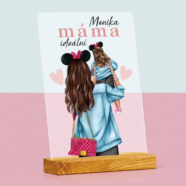 Designér Postav: Ideální Máma - Tisk Na Akrylovém Skle