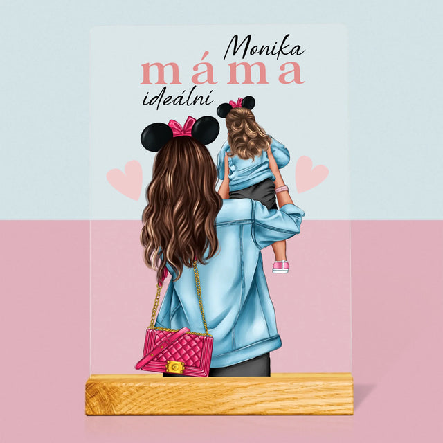 Designér Postav: Ideální Máma - Tisk Na Akrylovém Skle