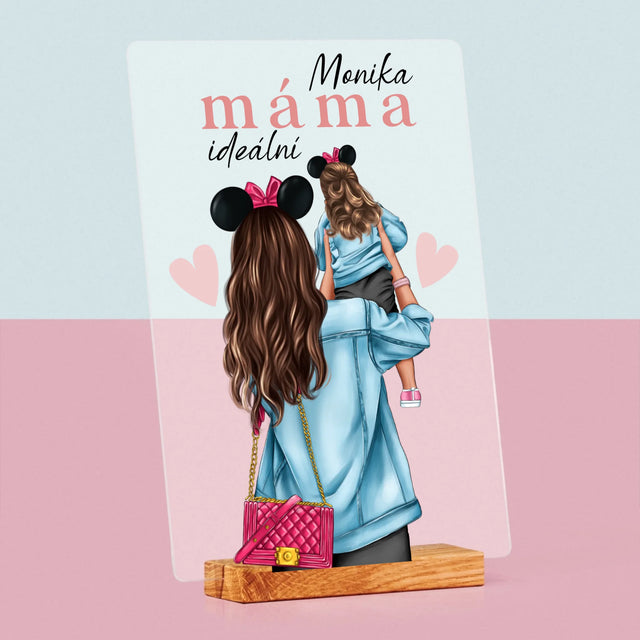 Designér Postav: Ideální Máma - Tisk Na Akrylovém Skle