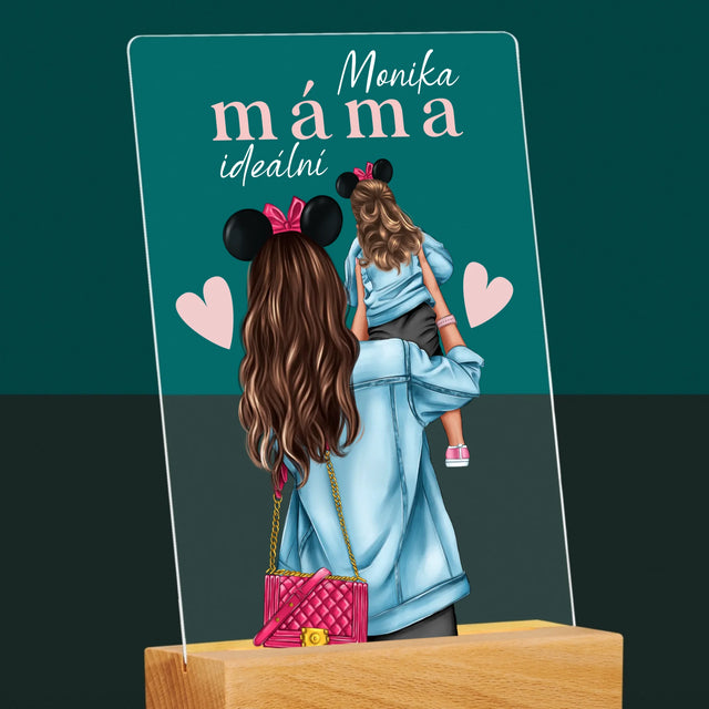 Designér Postav: Ideální Máma - Tisk Na Akrylovém Skle